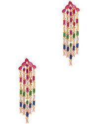 Kate Spade - Showtime Gold-plated Drop Earrings - Lyst