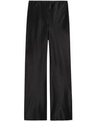 Reformation - Gale Straight-Leg Satin Trousers - Lyst
