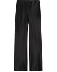 Reformation - Gale Straight-Leg Satin Trousers - Lyst