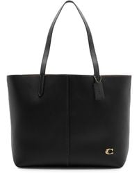 COACH - North Leather Tote - Lyst