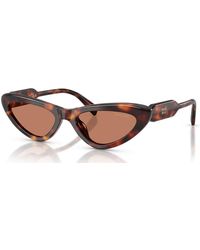 Miu Miu - Cat-Eye Sunglasses - Lyst