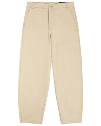 Jacquemus - Le De-Nimes Paysan Wide-Leg Cotton-Blend Trousers - Lyst