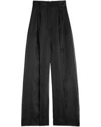 A.W.A.K.E. MODE - Wide-Leg Organza Trousers - Lyst