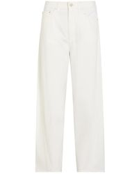 Maria McManus - Crescent Barrel-Leg Denim Jeans - Lyst