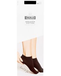 Wolford - White Cotton-blend Sneaker Socks - Lyst