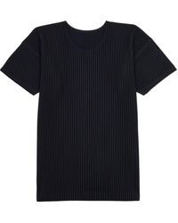 Homme Plissé Issey Miyake - Pleated T-Shirt - Lyst