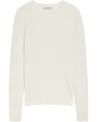 Our Legacy - Compact Rib-Knit Silk Top - Lyst