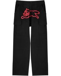 ICECREAM - Running Dog Cotton Cargo Trousers - Lyst