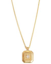 Missoma - June Birthstone 18kt -plated Necklace - Lyst