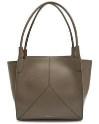 Victoria Beckham - Victoria Panelled Leather Tote Bag - Lyst