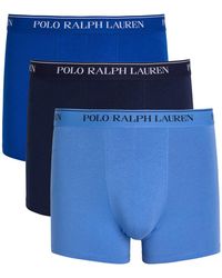 Polo Ralph Lauren - Logo-Jacquard Stretch-Cotton Trunks - Lyst