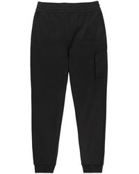 Moncler - Logo-Embossed Cotton Sweatpants - Lyst