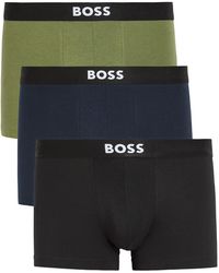 BOSS - Stretch-Cotton Boxer Briefs - Lyst