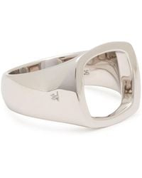 Tom Wood - Cushion Open Sterling Ring - Lyst