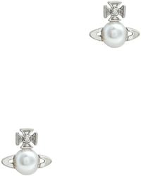 Vivienne Westwood - Balbina Orb Stud Earrings - Lyst