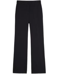 Jonathan Simkhai - Kenna Flared-Leg Woven Trousers - Lyst