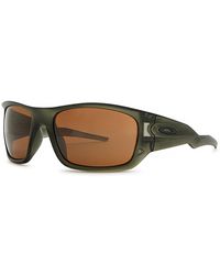 Oakley - Masseter Wrap-Around Sunglasses - Lyst