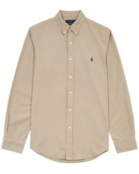 Polo Ralph Lauren - Logo-Embroidered Cotton Oxford Shirt - Lyst