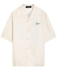 Amiri - Hotel Bowling Printed Silk Shirt - Lyst