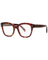 Celine - Square-Frame Optical Glasses, Glasses, Can Be Fitted With Prescription Lenses, Designer-Engraved Arm - Lyst