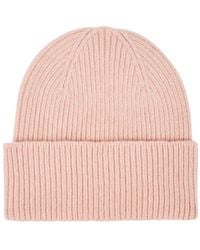 COLORFUL STANDARD - Ribbed Wool Beanie - Lyst