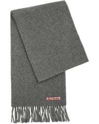 Acne Studios - Canada Fringed Wool Scarf - Lyst