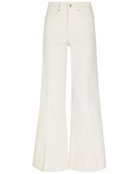 GOOD AMERICAN - Good Waist Palazzo Wide-Leg Jeans - Lyst