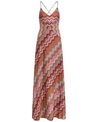Missoni - Fine-Knit Maxi Dress - Lyst