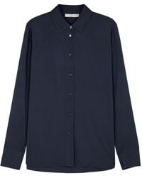Vince - Stretch-silk Shirt - Lyst