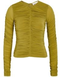 TOVE - Nevin Ruched Stretch-Jersey Top - Lyst