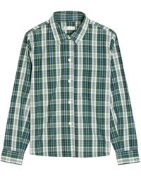 Suzie Kondi - Vella Striped Cotton-Poplin Shirt - Lyst