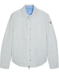 Moncler - Cresent Reversible Cotton-Blend Poplin Jacket - Lyst