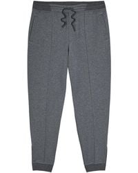 Brunello Cucinelli - Tapered-Leg Cotton-Blend Sweatpants - Lyst