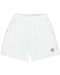 CASABLANCA - Logo-Monogrammed Terry Shorts - Lyst
