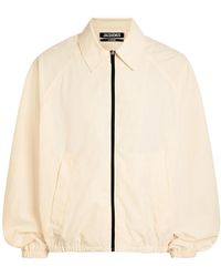 Jacquemus - Le Coupe Vent Logo-Embroidered Shell Jacket - Lyst