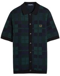Fred Perry - Tartan Cotton Shirt - Lyst