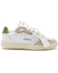 Off-White c/o Virgil Abloh - 5.0 Panelled Canvas Sneakers - Lyst