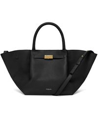 DeMellier - The New York Midi Grained Leather Tote - Lyst