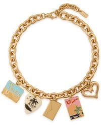 Chloé - The Chloé Postcards Charm Necklace - Lyst