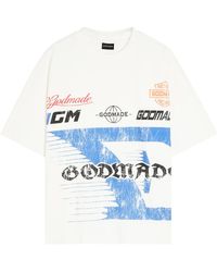 GODMADE - 7 Speed Off Printed Cotton T-Shirt - Lyst