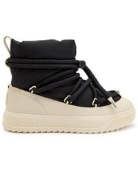 Moncler - Altive Mid Padded Shell And Textured-Rubber Snow Boots - Lyst