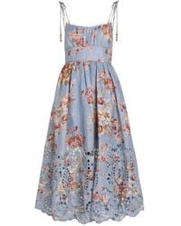 Zimmermann - Midi Dresses - Lyst