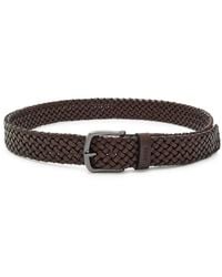 BOSS - Sash Braided Leather Belt - Lyst