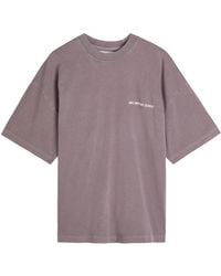MKI Miyuki-Zoku - Uniform Logo-Print Cotton T-Shirt - Lyst