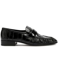 The Row - Soft Leather Loafers - Lyst