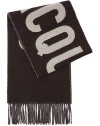 Jacquemus - L'écharpe Logo-intarsia Wool Scarf - Lyst