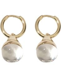 Otiumberg - Stilla Quartz 14Kt Vermeil Drop Earrings - Lyst