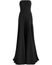 Odd Muse - Ultimate Muse Strapless Twill Maxi Dress - Lyst