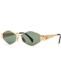Celine - Triomphe Hexagonal-Frame Sunglasses - Lyst