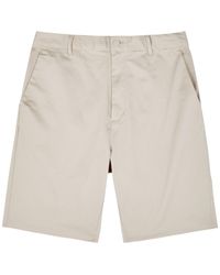 Calvin Klein - Stretch-Cotton Shorts - Lyst